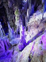 Un gioco di colore e Musica che rendono la grotta in continua evoluzione._5